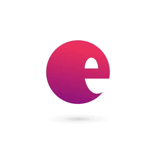 Letter E logo pictogram ontwerp template elementen — Stockvector