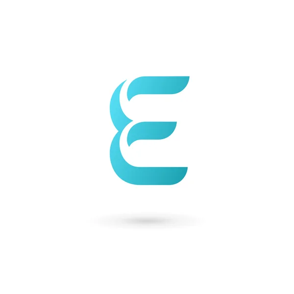 Letter E logo pictogram ontwerp template elementen — Stockvector