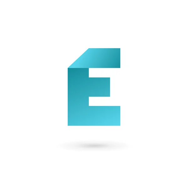 Letter E logo pictogram ontwerp template elementen — Stockvector