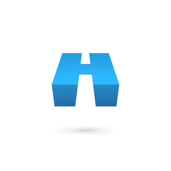 Letter H logo pictogram ontwerp template elementen — Stockvector