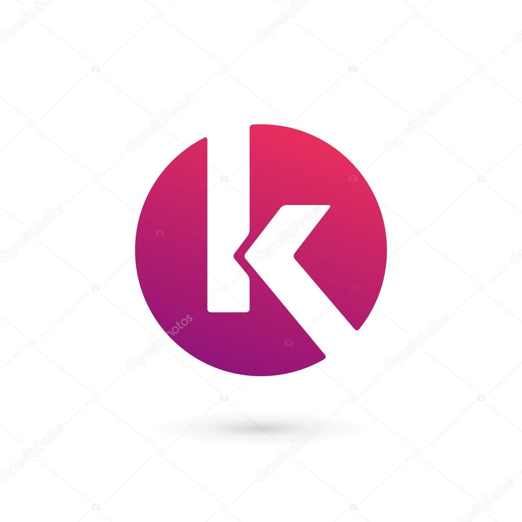 Letter K logo icon design template element