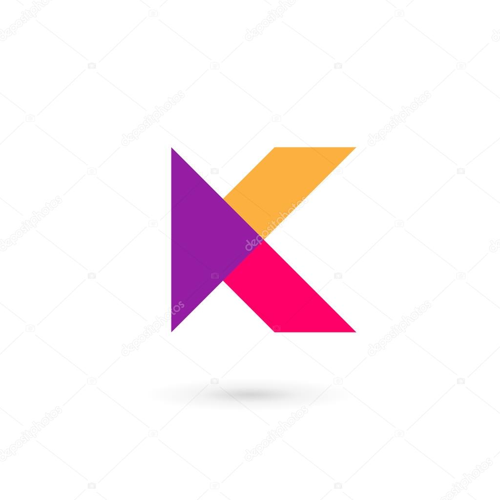 Letter K logo icon design template element