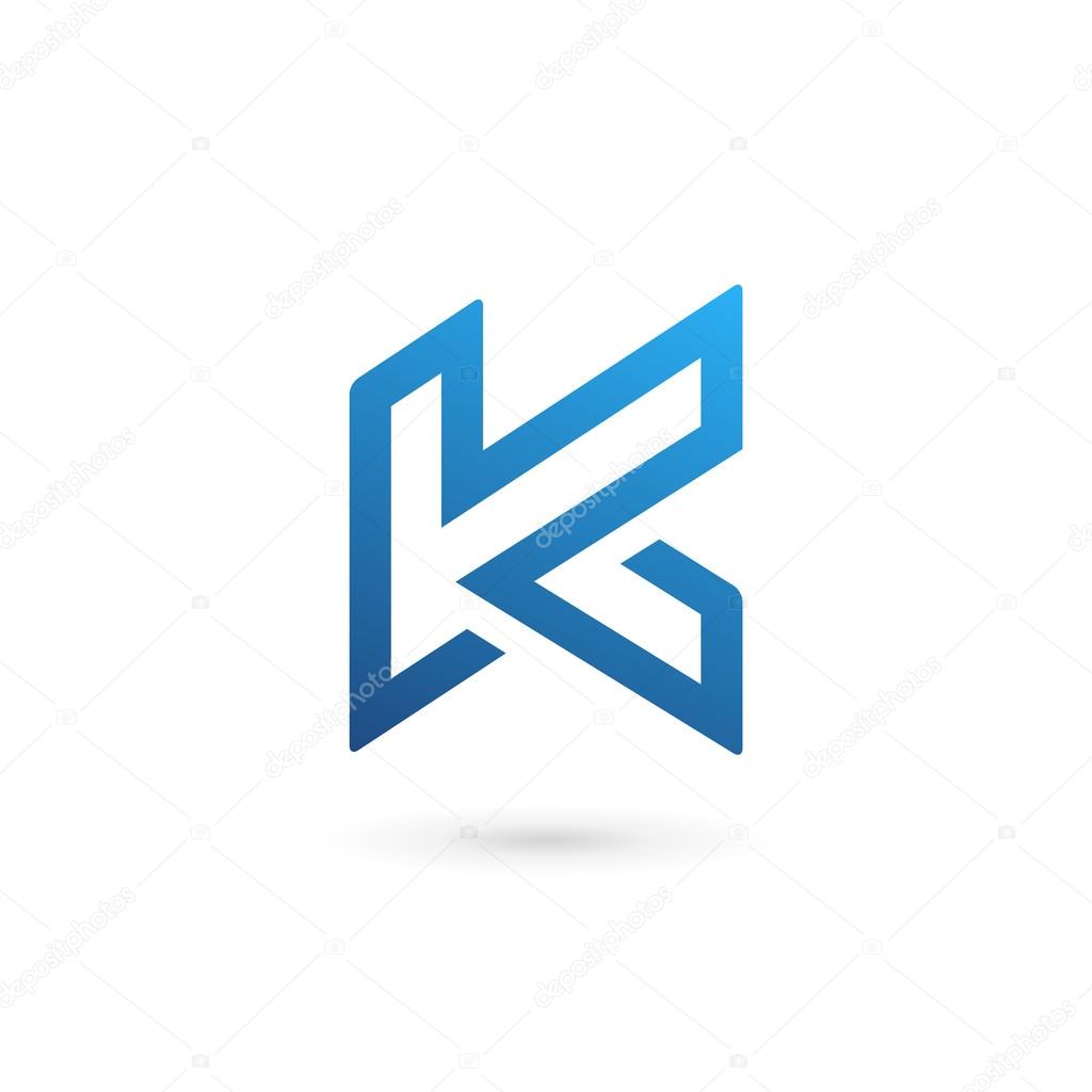 Letter K logo icon design template element