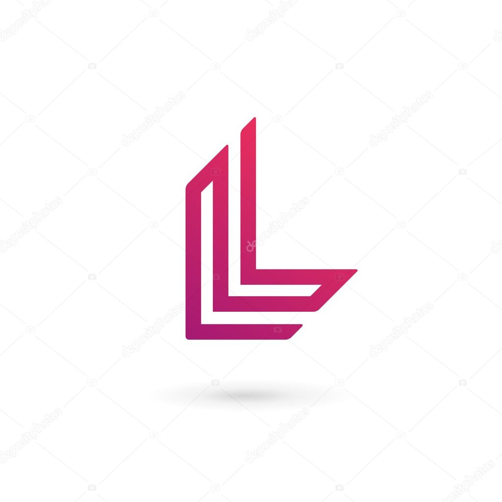 Letter L logo icon design template element