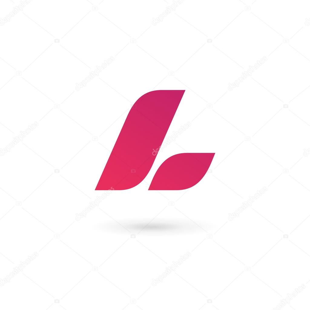 Letter L logo icon design template element
