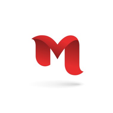 Letter M logo icon design template elements clipart