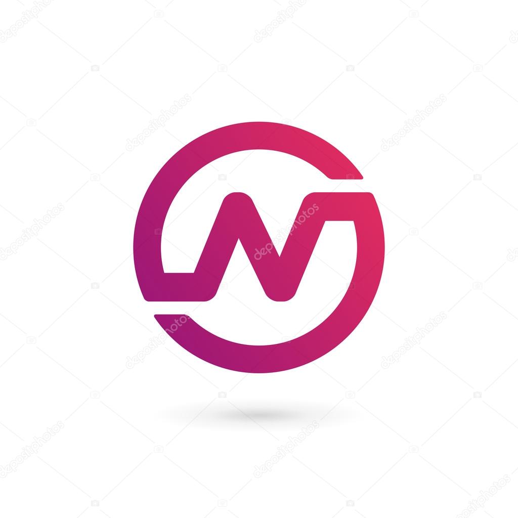 Letter N logo icon design template element