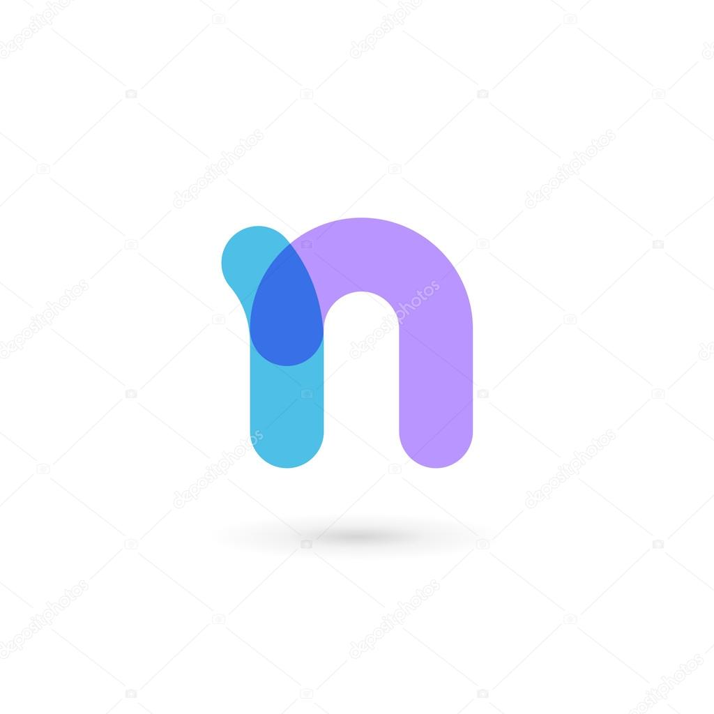 Letter N logo icon design template element