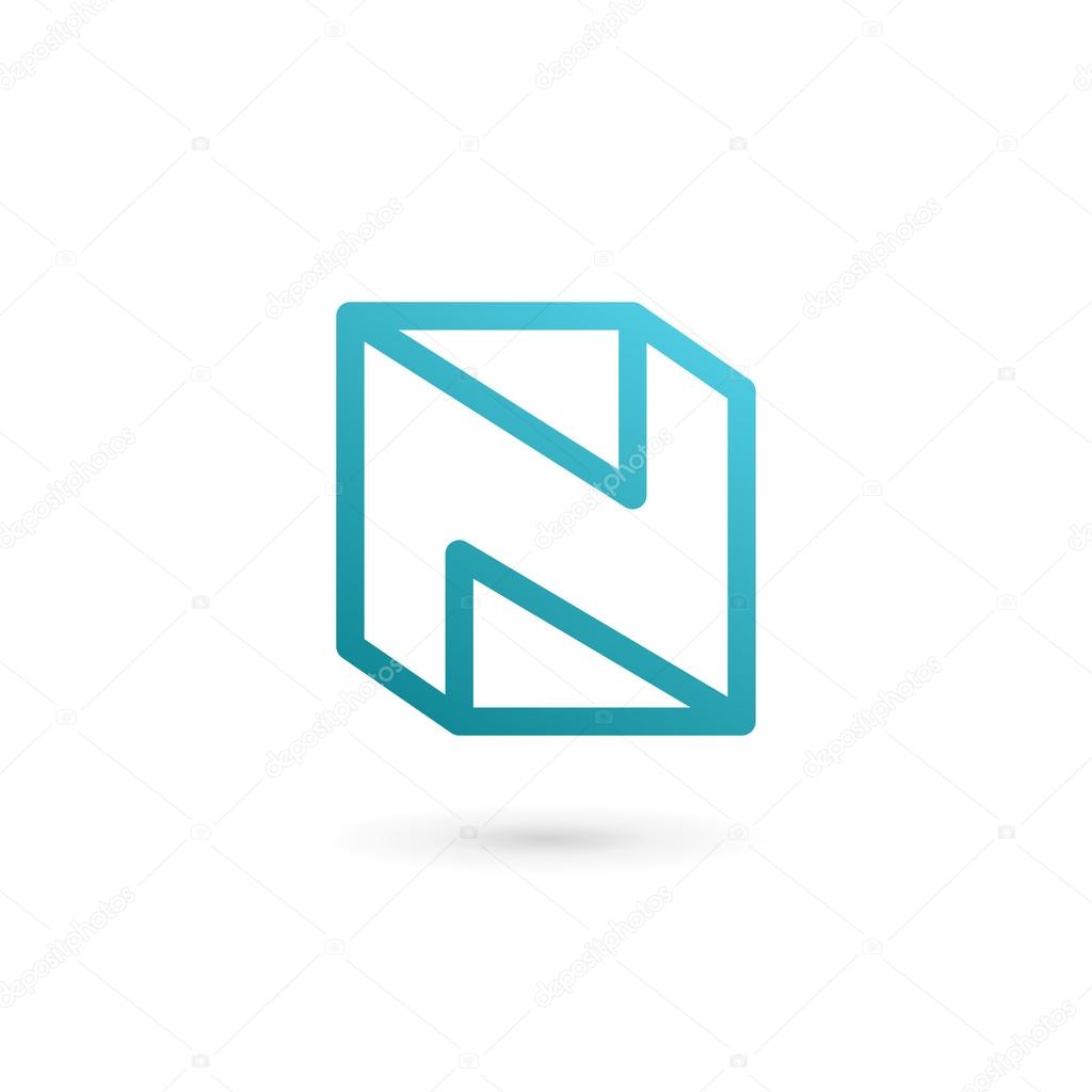 Letter N logo icon design template element