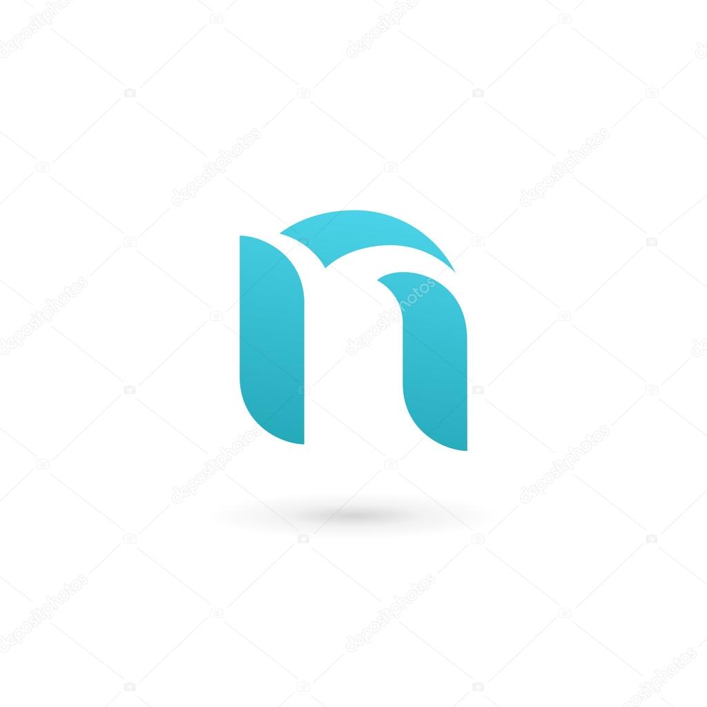 Letter N logo icon design template element