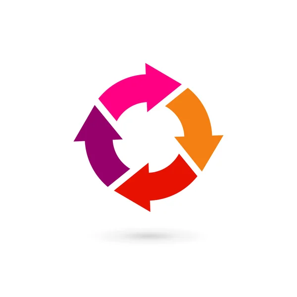 O nummer 0 logo pictogram ontwerp sjabloon briefelementen — Stockvector