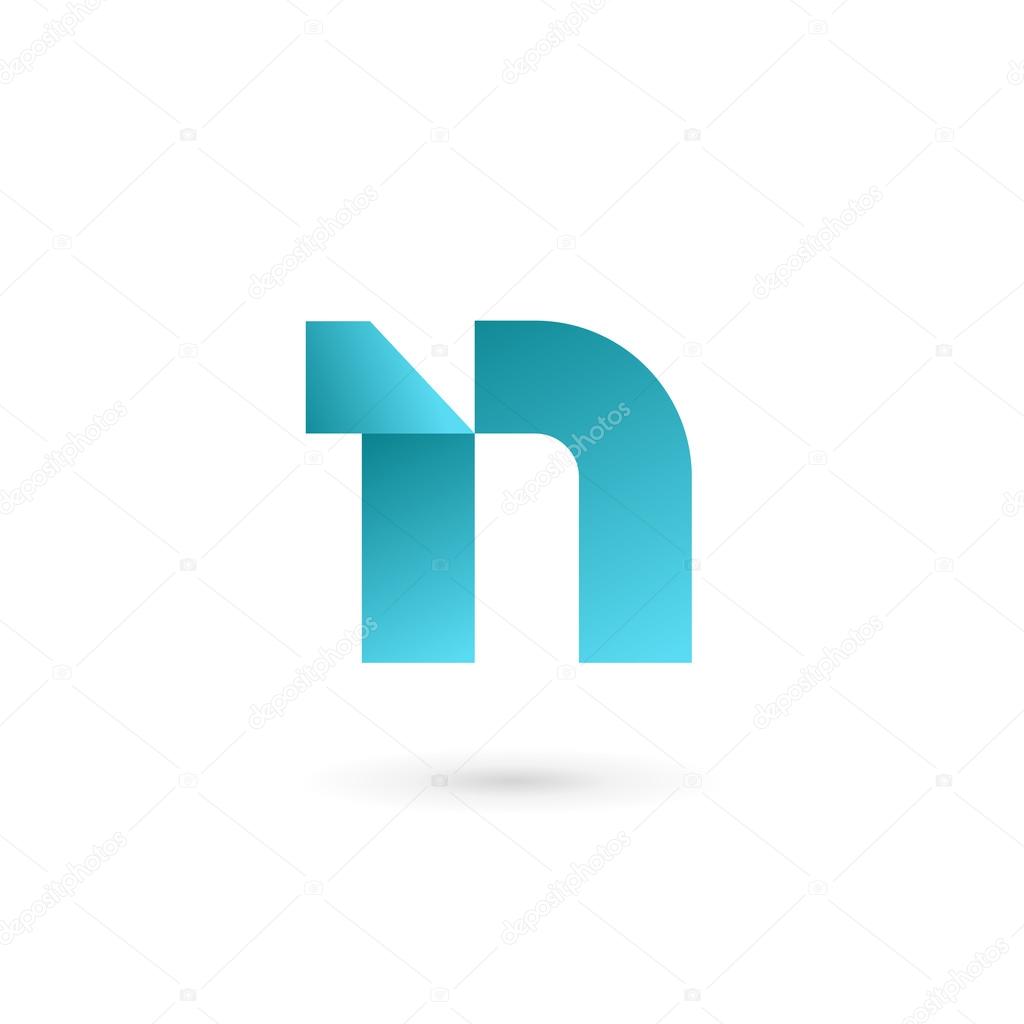 Letter N logo icon design template element