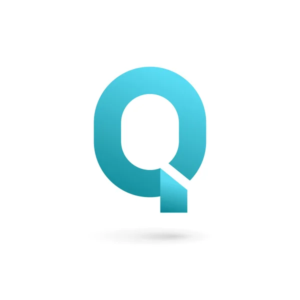 Letter Q logo pictogram ontwerp template elementen — Stockvector