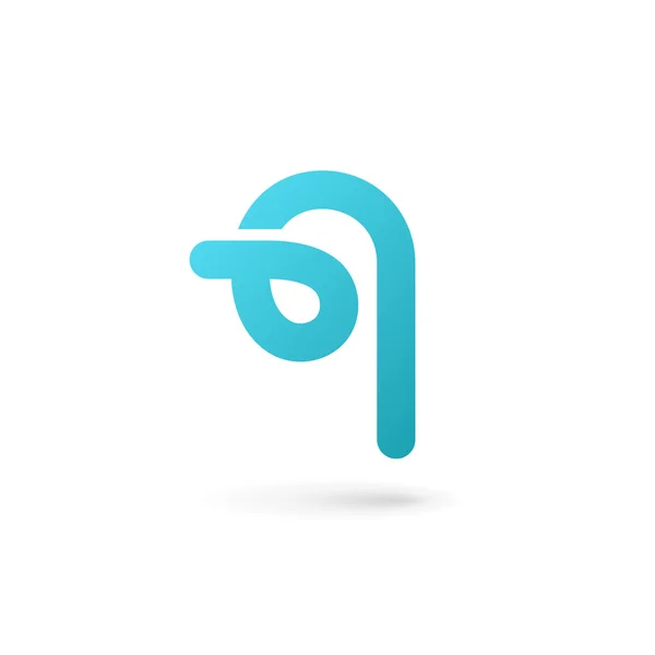 Bokstav Q logotyp ikon designmall element — Stock vektor