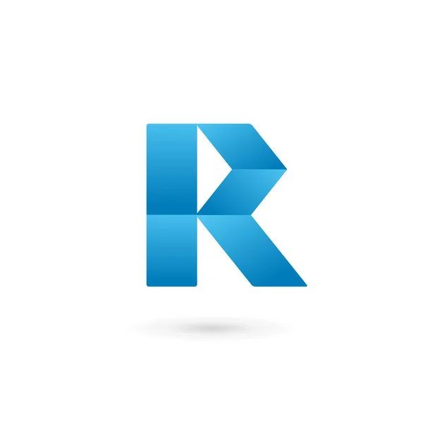 Buchstabe R Logo Symbol Design-Vorlage Elemente — Stockvektor