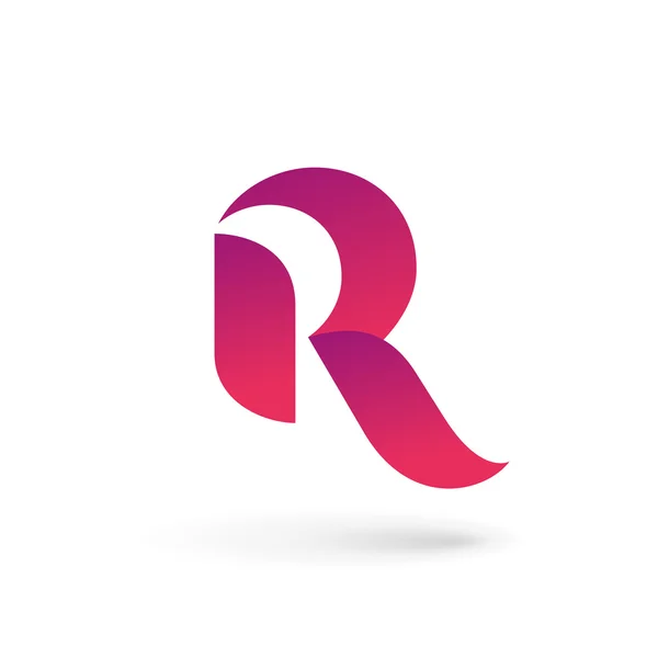 Letter R logo icon design template elements Vector Graphics