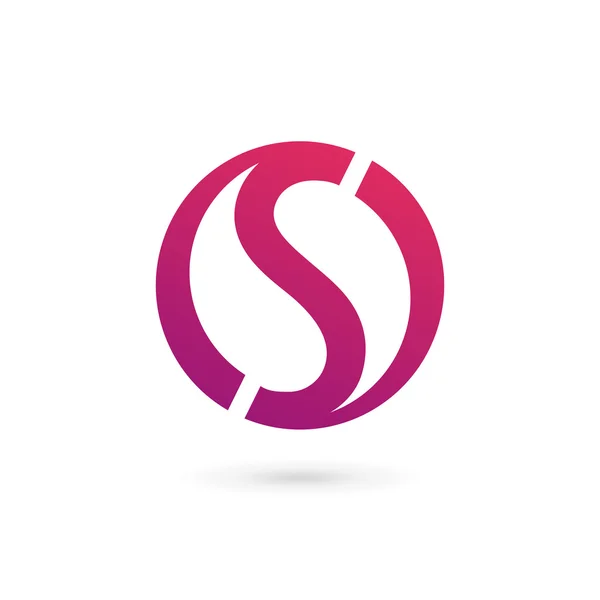 Letter S logo pictogram ontwerp template elementen — Stockvector