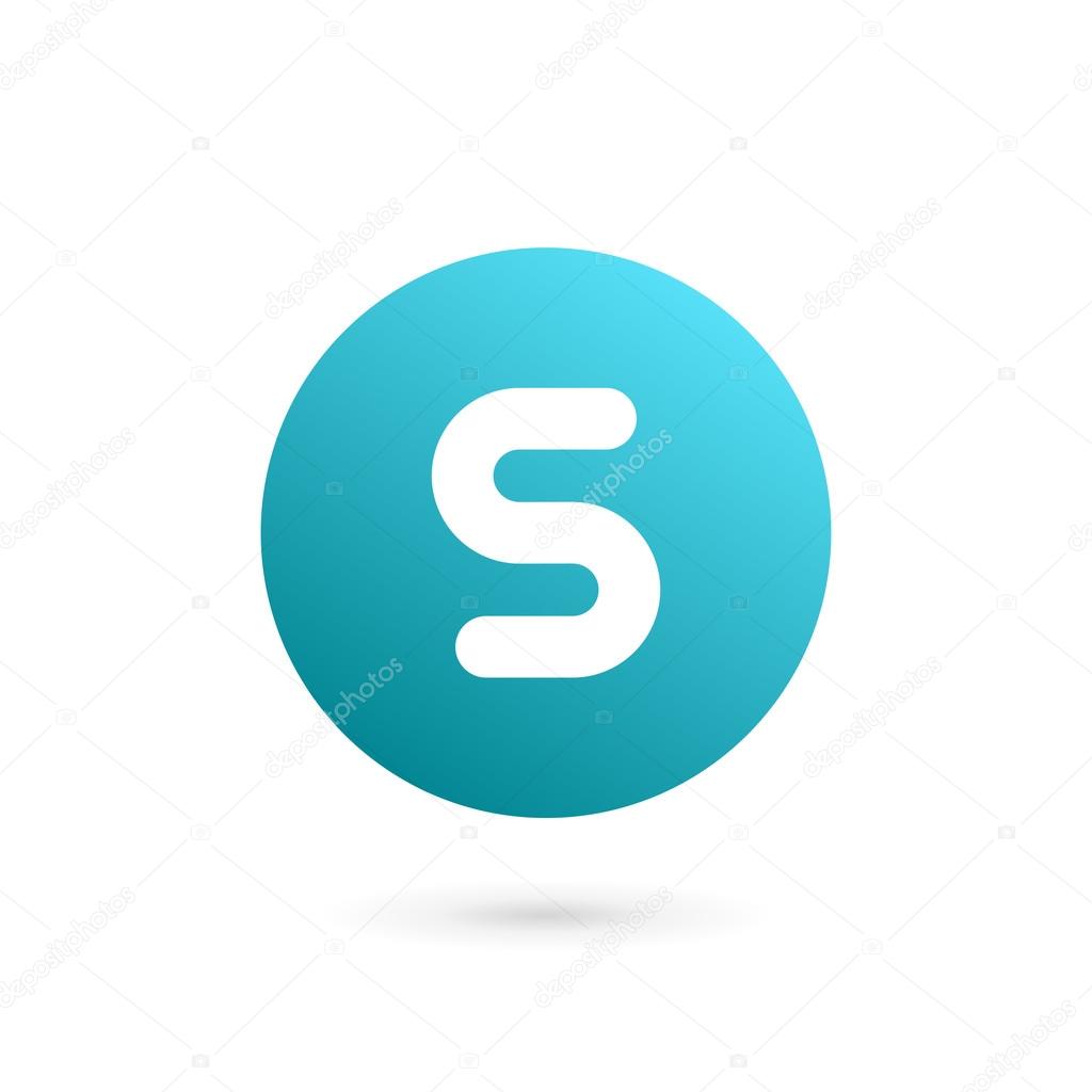 Letter S number 5 logo icon design template element