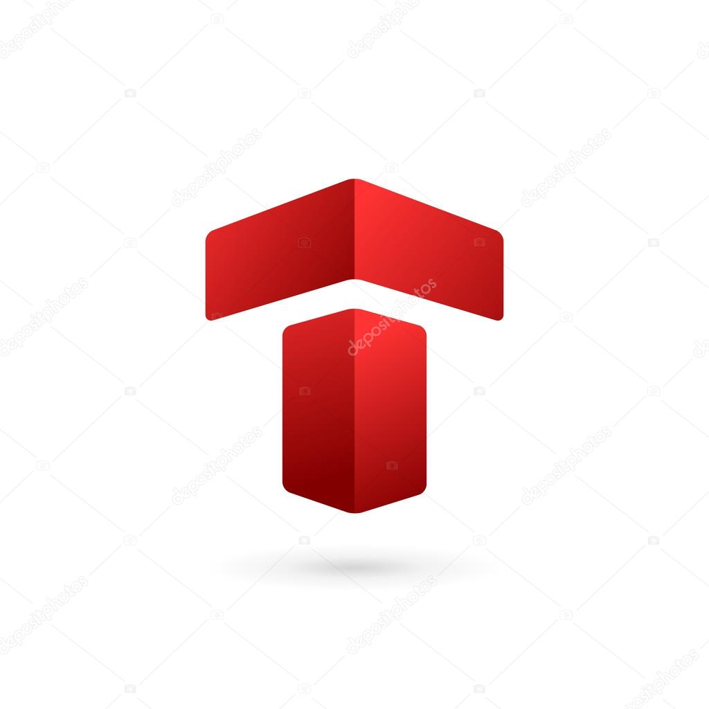 Letter T logo icon design template element