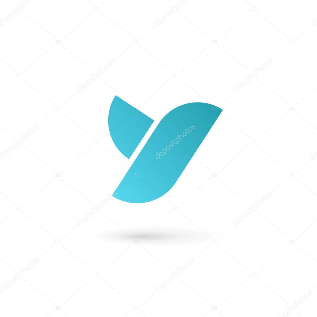 Letter Y bird logo icon design template element