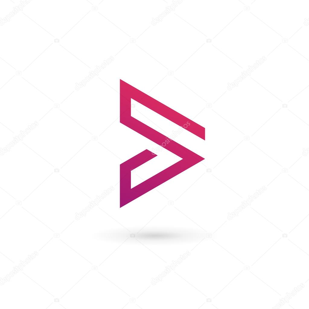 Abstract business logo icon design template with arro