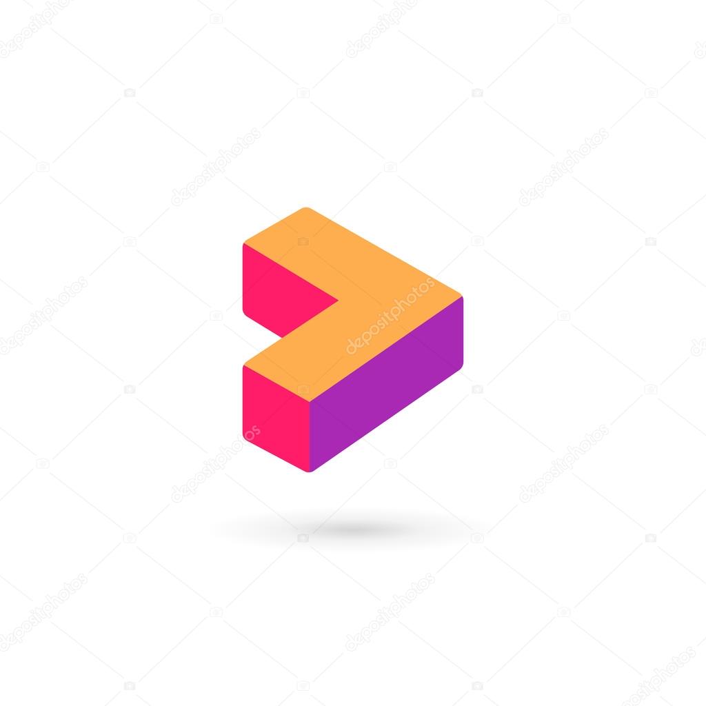 Abstract business logo icon design template with arro