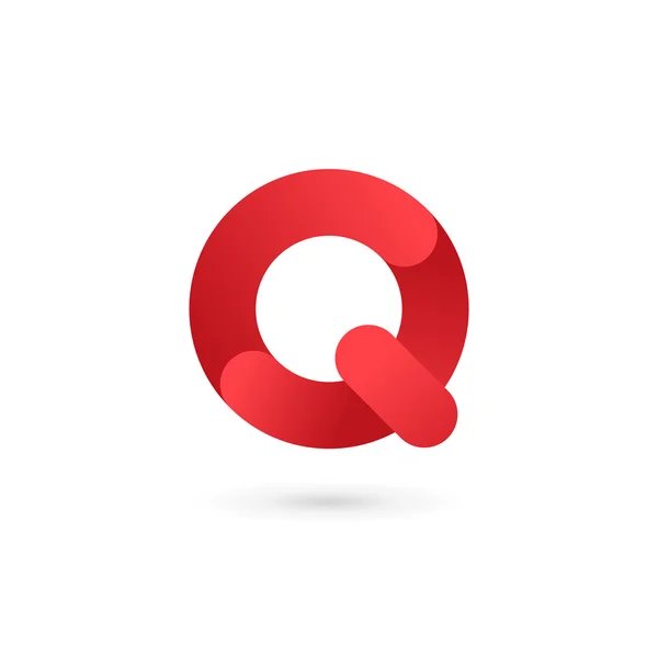 Letter Q logo pictogram ontwerp template elementen — Stockvector