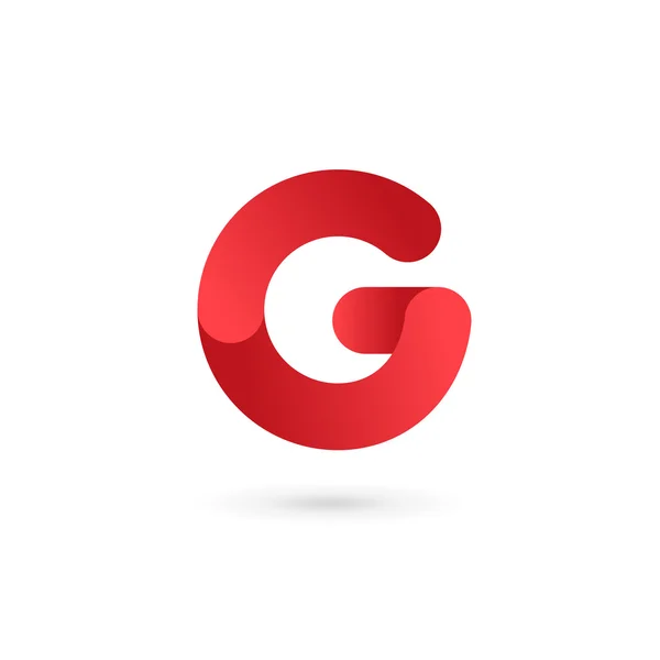 Letter G logo pictogram ontwerp template elementen — Stockvector