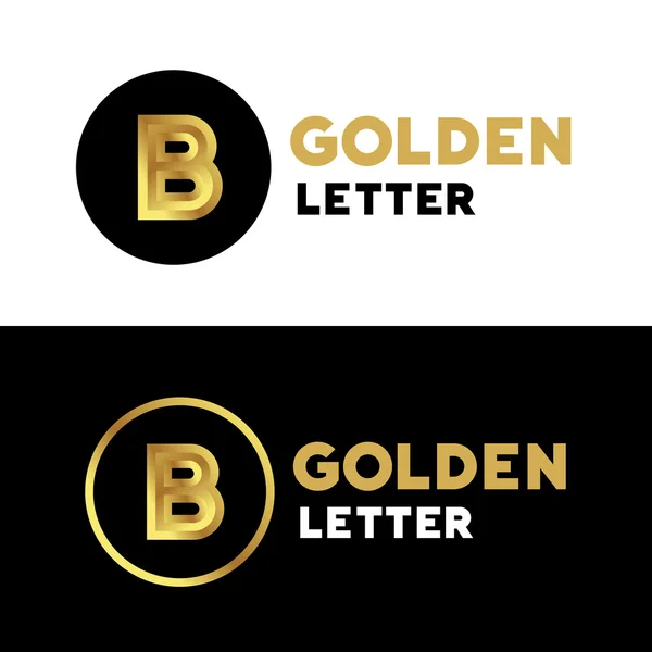 Buchstabe B Logo Icon Design Template Elemente — Stockvektor