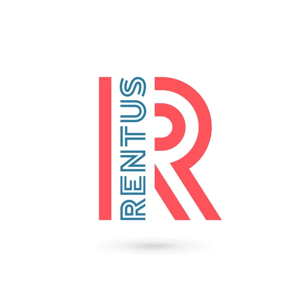 Letter R logo icon design template elements Royalty Free Stock Vectors