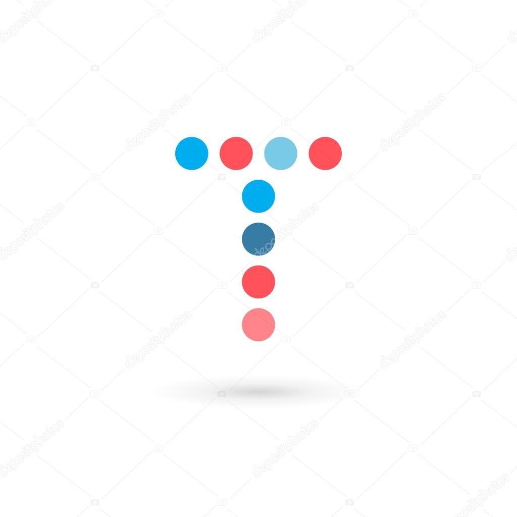 Letter T logo icon design template element