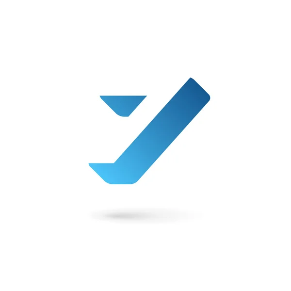 Nummer 7 logo pictogram-ontwerpelementen sjabloon — Stockvector