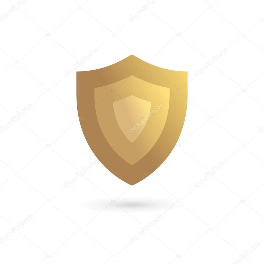 Shield logo icon design template element