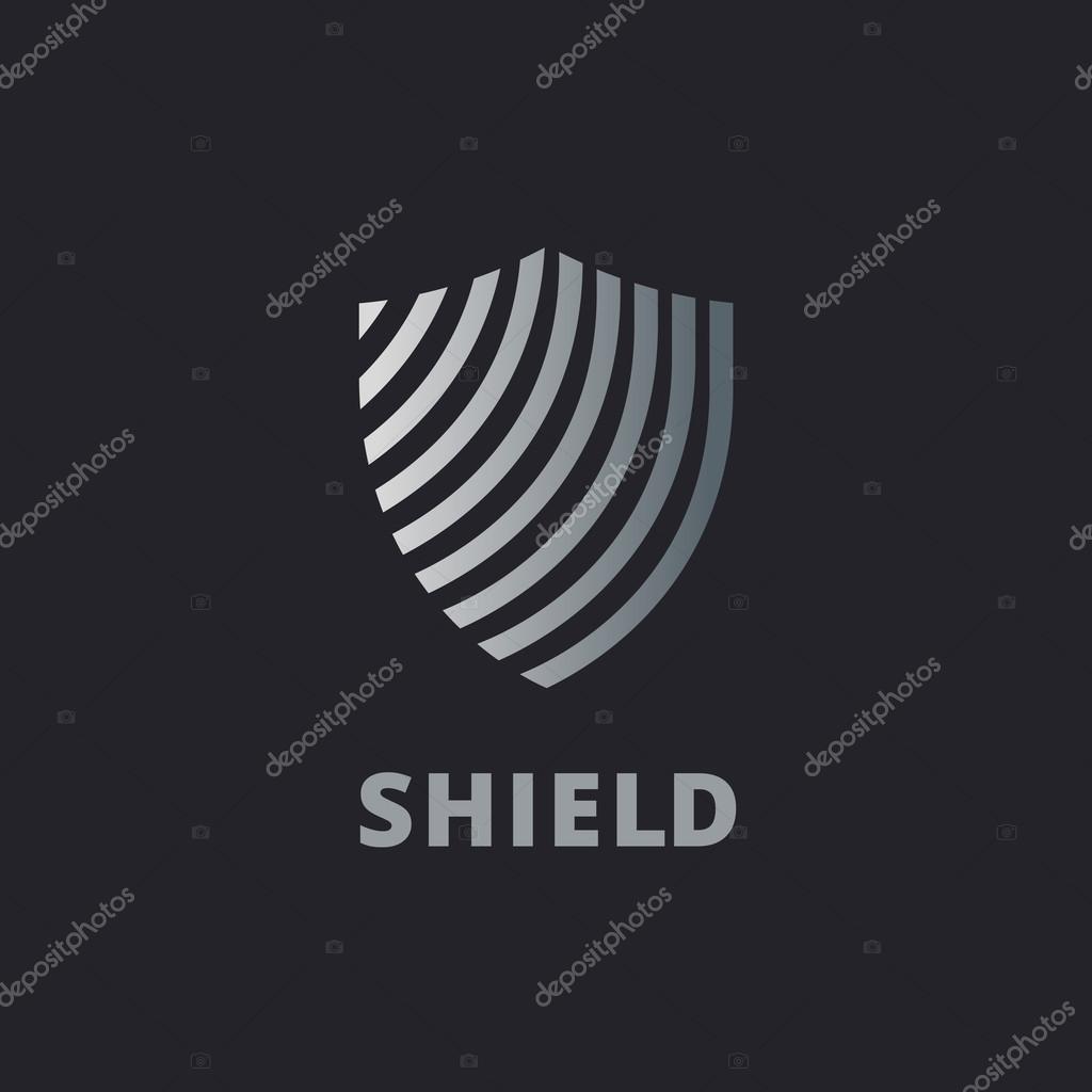 Shield logo icon design template element
