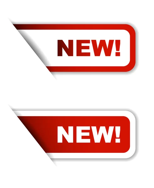 kırmızı küme vektör kağıt çıkartmalar yeni