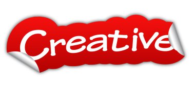 yaratıcı, etiket yaratıcı, kırmızı etiket yaratıcı, kırmızı vektör sti