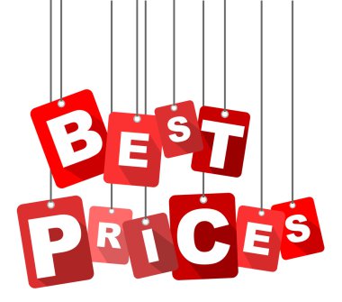 En iyi fiyatları, kırmızı vektör en iyi fiyatları, düz vektör en iyi fiyatları, arka plan en uygun fiyatlar