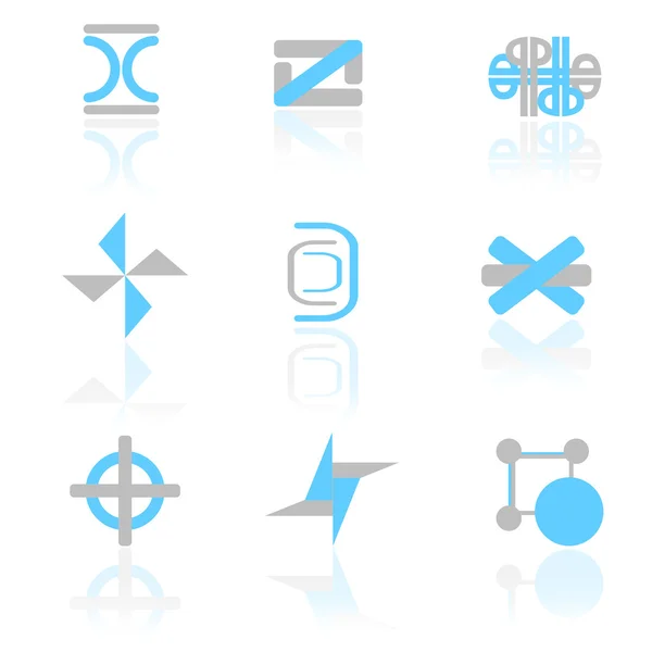 Logotypen pack — Stockfoto