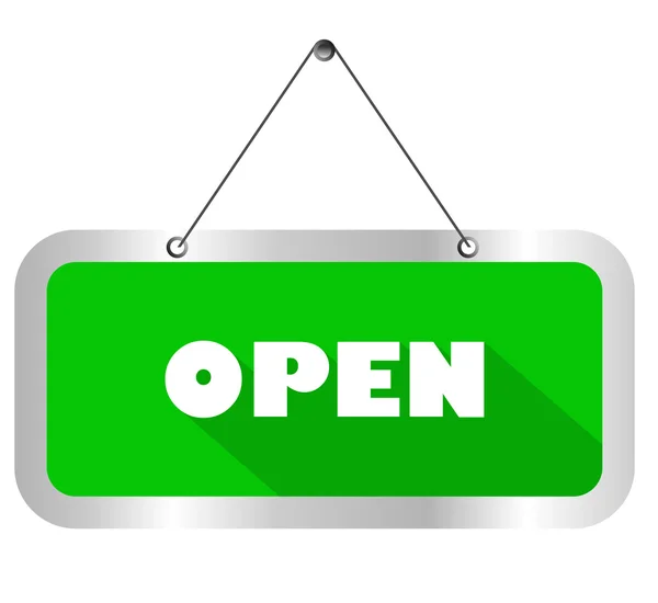 Open sign — Stock Photo, Image