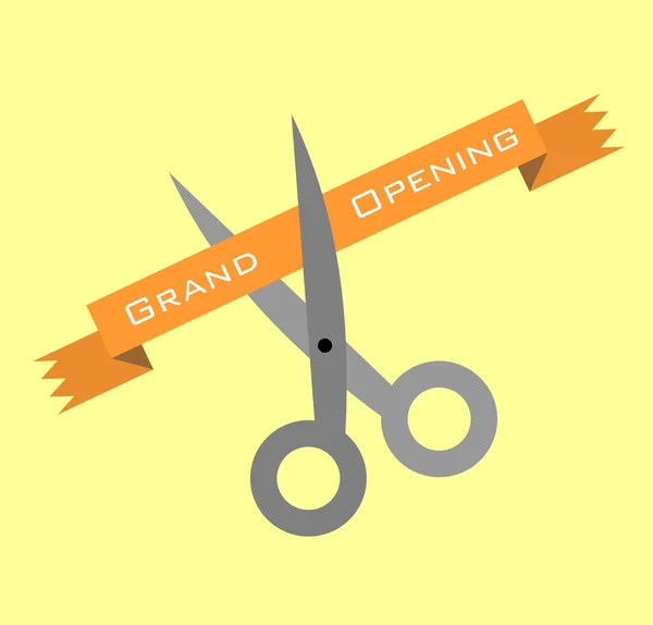 Grand opening — Vector de stoc