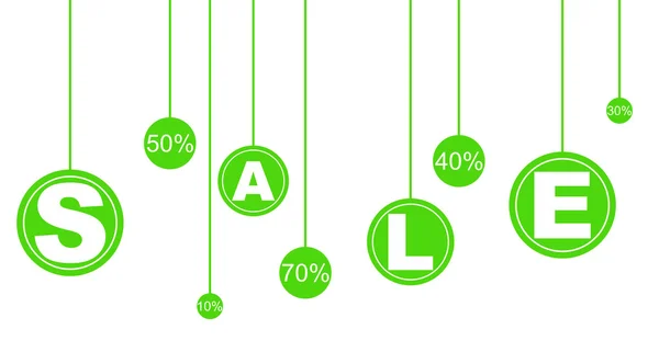 Verkoop achtergrond — Stockvector