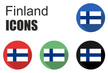 Finlandiya Icons set