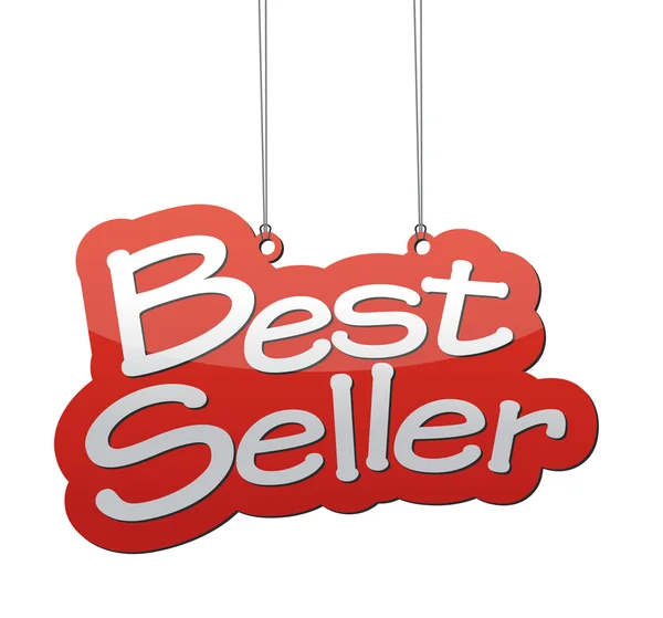 Fondo del best seller — Vector de stock