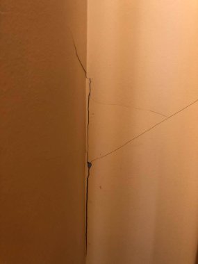 Çatlak bir duvarın yakınına..