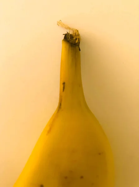 Dos Banane Sur Fond Blanc — Photo