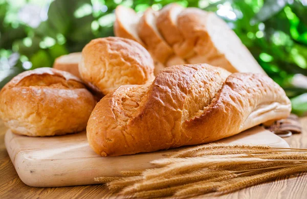 Vielfalt Brot Und Toast — Stockfoto