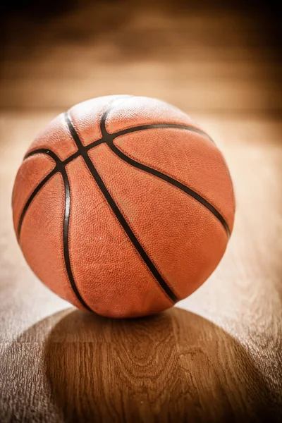 Basquete Chão Quadra Como Esporte Fitness — Fotografia de Stock