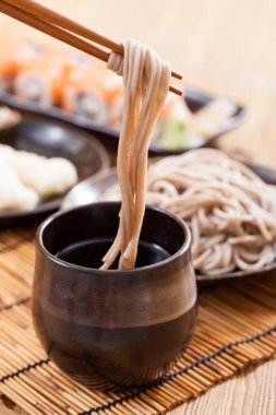 Soğuk soba, Japon yemeği.