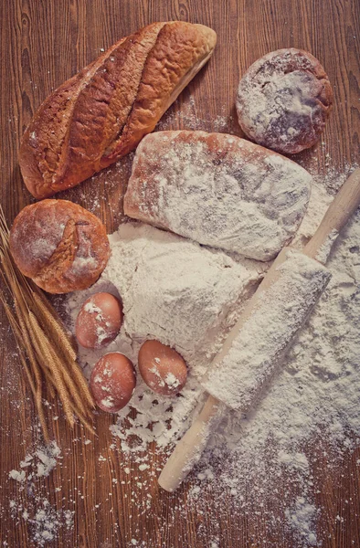 Ekmek Pişiriyorum — Stok fotoğraf