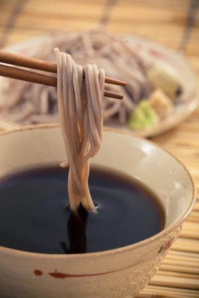 Cold Soba Japanese Food — Stock Photo, Image